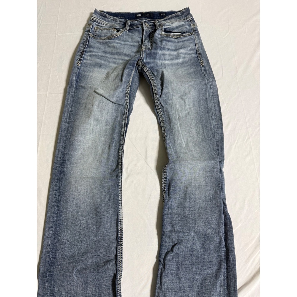 BKE Men's Slim Jeans - Light Blue Wash